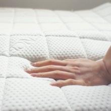 テンセル素材 低反発ベッドパッド